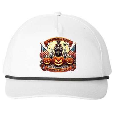 Veterans Halloween Snapback Five-Panel Rope Hat