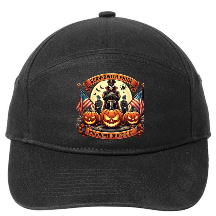 Veterans Halloween 7-Panel Snapback Hat