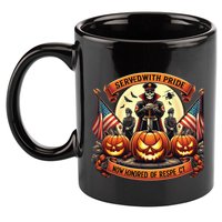 Veterans Halloween 11oz C Handle Ceramic Mug