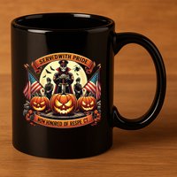 Veterans Halloween 11oz C Handle Ceramic Mug