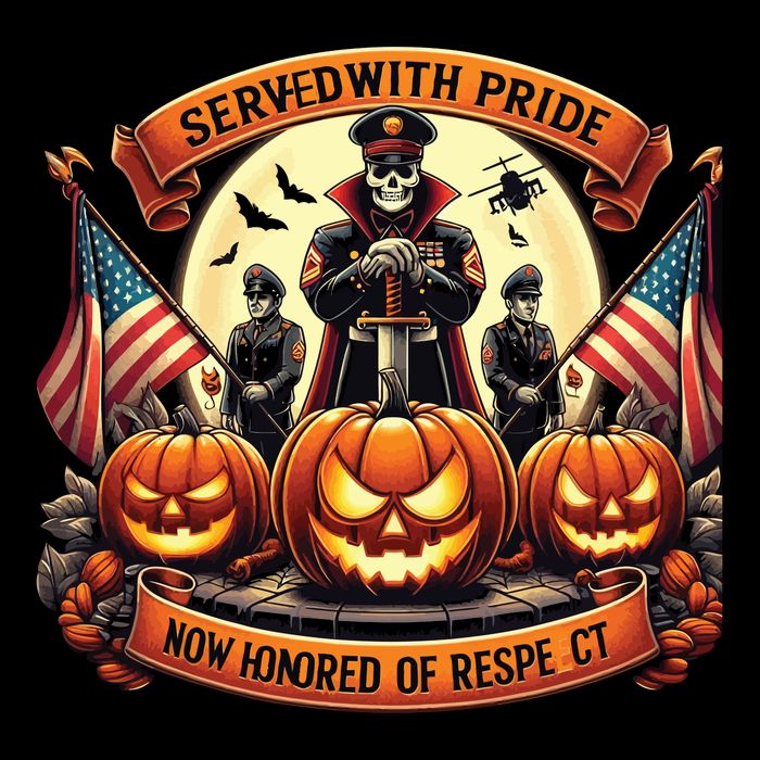 Veterans Halloween 16 in Basic Backpack