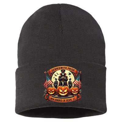 Veterans Halloween Sustainable Knit Beanie