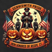 Veterans Halloween Trucker Hat
