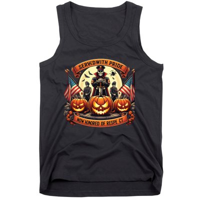 Veterans Halloween Tank Top