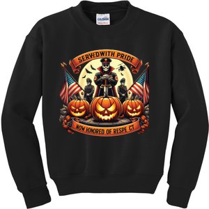 Veterans Halloween Kids Sweatshirt