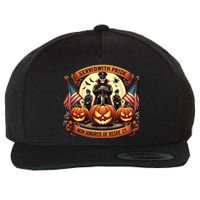 Veterans Halloween Wool Snapback Cap