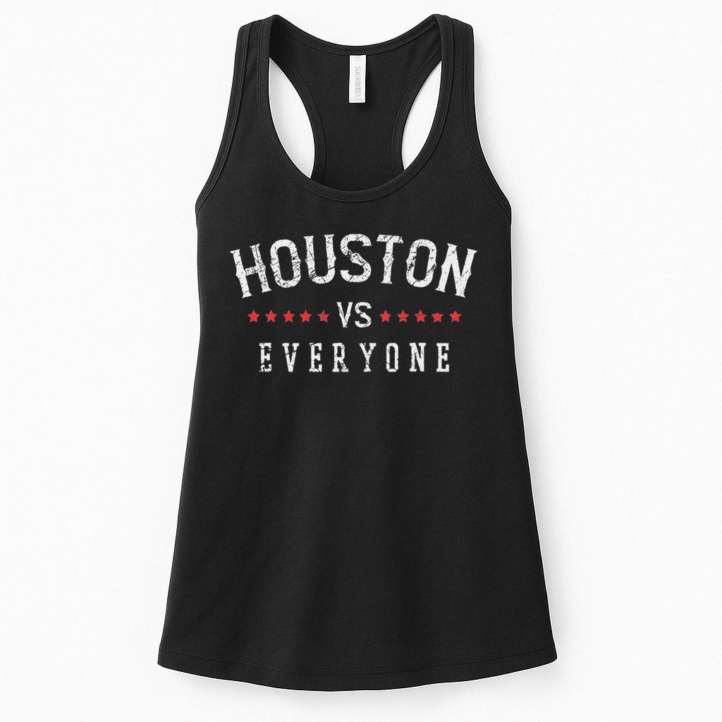 Vintage Houston Vs Everyone All Sport Best Houston Womens Tank Top
