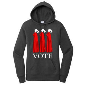 Vote Handmaids Vote 2024 Feminist Funny Women's Pullover Hoodie