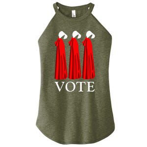 Vote Handmaids Vote 2024 Feminist Funny Women's Perfect Tri Rocker Tank