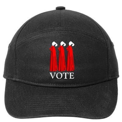 Vote Handmaids Vote 2024 Feminist 7-Panel Snapback Hat