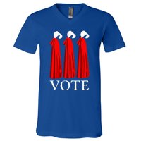 Vote Handmaids Vote 2024 Feminist V-Neck T-Shirt