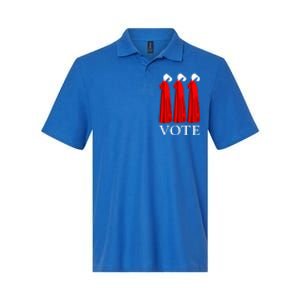 Vote Handmaids Vote 2024 Feminist Softstyle Adult Sport Polo