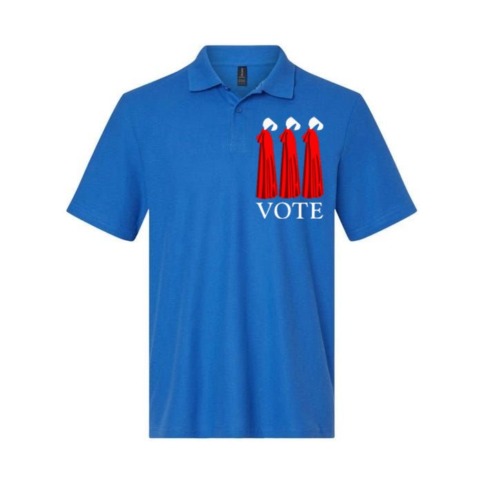 Vote Handmaids Vote 2024 Feminist Softstyle Adult Sport Polo