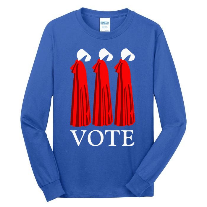 Vote Handmaids Vote 2024 Feminist Tall Long Sleeve T-Shirt