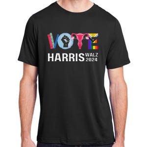 Vote Harris Waltz 2024 Lgbt Rights Adult ChromaSoft Performance T-Shirt