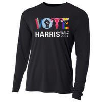 Vote Harris Waltz 2024 Lgbt Rights Cooling Performance Long Sleeve Crew