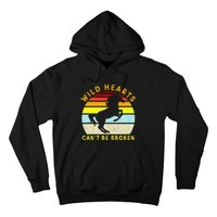 Vintage Horse Wild Hearts Can't Be Broken Hoodie