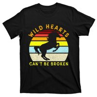 Vintage Horse Wild Hearts Can't Be Broken T-Shirt