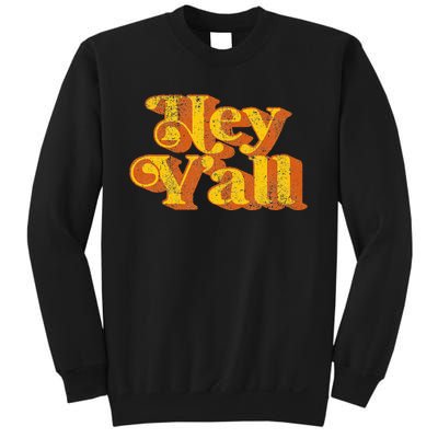 Vintage Hey YAll Funny Country Southern Slang Sweatshirt