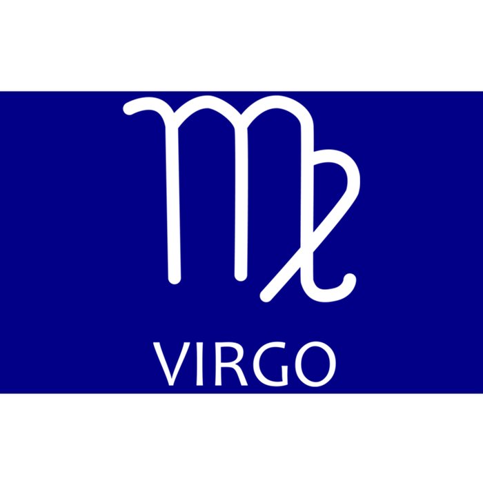 Virgo Horoscope Zodiac Sign Astrology Gray And Black Gift Bumper Sticker