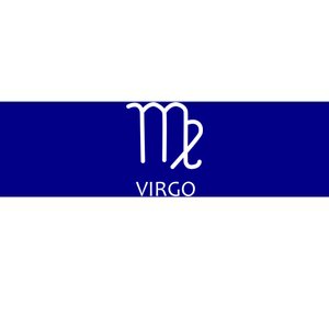 Virgo Horoscope Zodiac Sign Astrology Gray And Black Gift Bumper Sticker