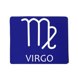 Virgo Horoscope Zodiac Sign Astrology Gray And Black Gift Mousepad