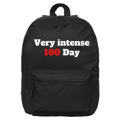 Very Intense 100 Days 16 in Basic Backpack
