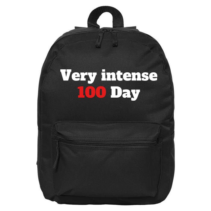 Very Intense 100 Days 16 in Basic Backpack