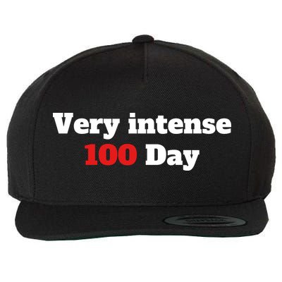 Very Intense 100 Days Wool Snapback Cap