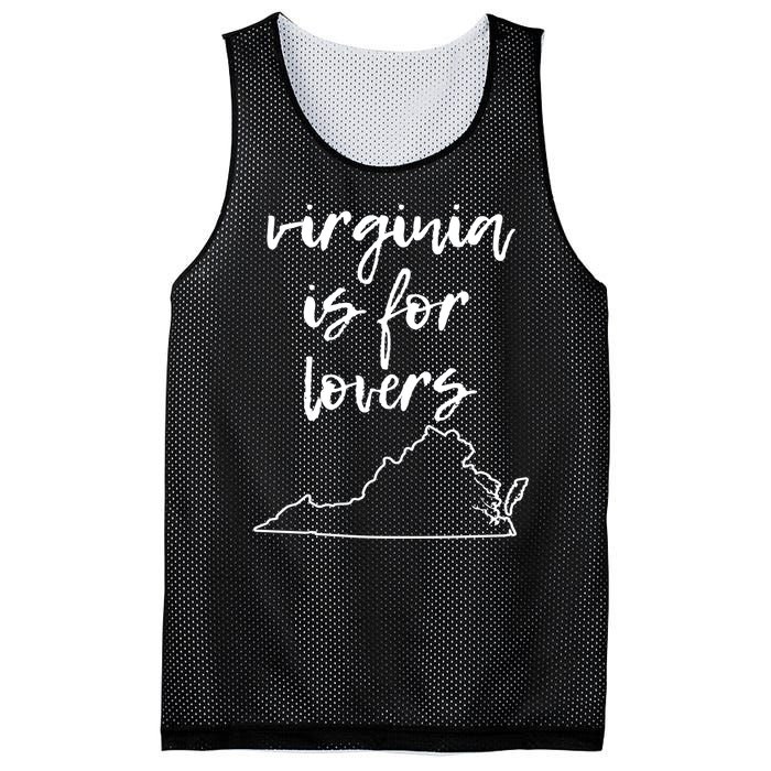 Virginia Is 4 Lovers Outdooors VA For Nature Virginians Gift Mesh Reversible Basketball Jersey Tank