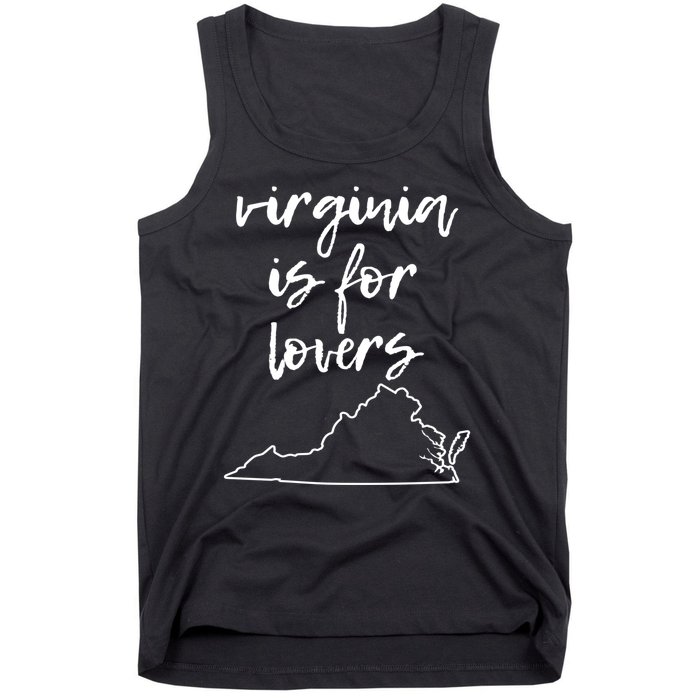 Virginia Is 4 Lovers Outdooors VA For Nature Virginians Gift Tank Top