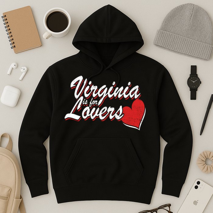 Virginia Is 4 Lovers Outdooors VA For Home Virginians Hoodie