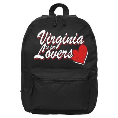 Virginia Is 4 Lovers Outdooors VA For Home Virginians 16 in Basic Backpack