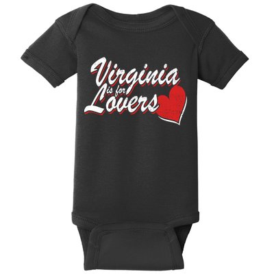 Virginia Is 4 Lovers Outdooors VA For Home Virginians Baby Bodysuit