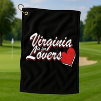 Virginia Is 4 Lovers Outdooors VA For Home Virginians Golf Towel