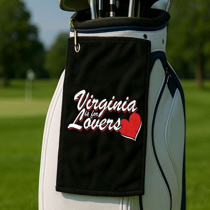 Virginia Is 4 Lovers Outdooors VA For Home Virginians Golf Towel