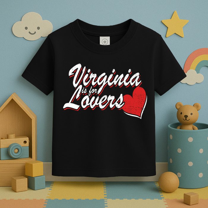 Virginia Is 4 Lovers Outdooors VA For Home Virginians Toddler T-Shirt