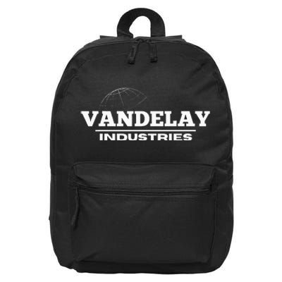 Vandelay Industries 90s Pop Culture 16 in Basic Backpack