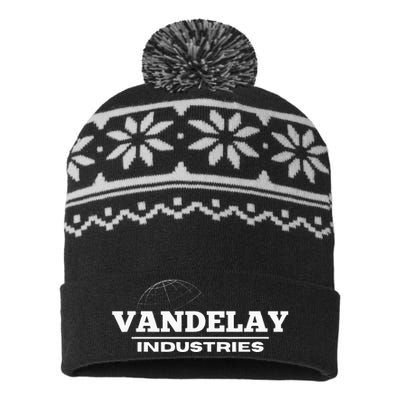 Vandelay Industries 90s Pop Culture USA-Made Snowflake Beanie