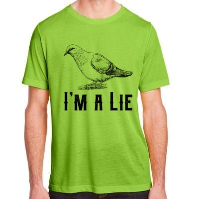 Vintage I Am A Lie Bird Aren't Real Spies Awesome Cute Gift Adult ChromaSoft Performance T-Shirt