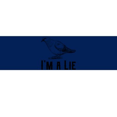 Vintage I Am A Lie Bird Aren't Real Spies Awesome Cute Gift Bumper Sticker