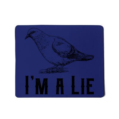 Vintage I Am A Lie Bird Aren't Real Spies Awesome Cute Gift Mousepad