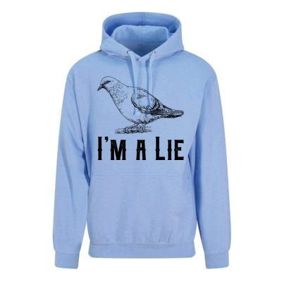 Vintage I Am A Lie Bird Aren't Real Spies Awesome Cute Gift Unisex Surf Hoodie