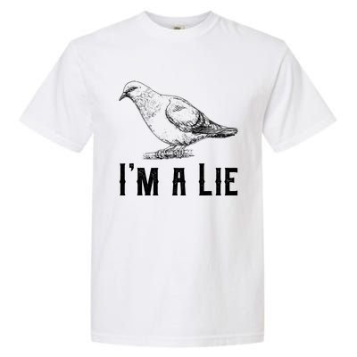 Vintage I Am A Lie Bird Aren't Real Spies Awesome Cute Gift Garment-Dyed Heavyweight T-Shirt