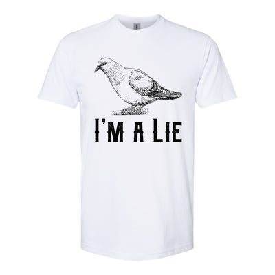 Vintage I Am A Lie Bird Aren't Real Spies Awesome Cute Gift Softstyle CVC T-Shirt