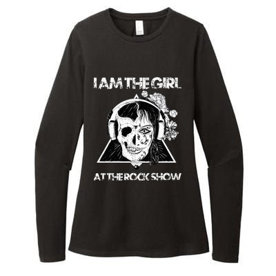 Vintage I Am The At The Rock Show Rock Music Lover Tee Womens CVC Long Sleeve Shirt