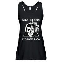 Vintage I Am The At The Rock Show Rock Music Lover Tee Ladies Essential Flowy Tank