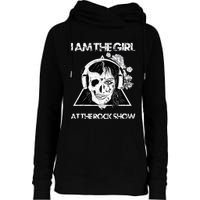 Vintage I Am The At The Rock Show Rock Music Lover Tee Womens Funnel Neck Pullover Hood