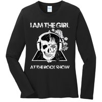 Vintage I Am The At The Rock Show Rock Music Lover Tee Ladies Long Sleeve Shirt