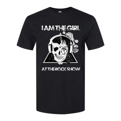 Vintage I Am The At The Rock Show Rock Music Lover Tee Softstyle® CVC T-Shirt